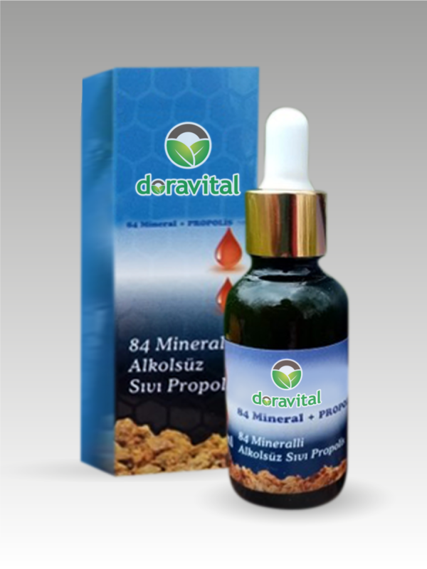 DoraVital 84 Mineralli Alkolsüz Propolis Damlası 30 ML